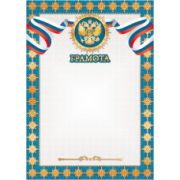 Грамота эконом с госсимволикой