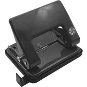 ДЫРОКОЛ 20 Л. DOLCE COSTO ЧЕРНЫЙ, МЕТАЛ.КОРПУС, С ЛИНЕЙКОЙ