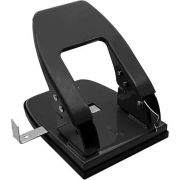 ДЫРОКОЛ 30 Л DOLCE COSTO ЧЕРНЫЙ, МЕТАЛ.КОРПУС, С ЛИНЕЙКОЙ