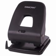 Дырокол ОФИСМАГ SUPER-40, до 40 листов, черный