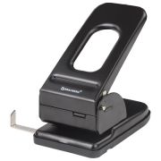 Дырокол металлический МОЩНЫЙ BRAUBERG «Heavy duty», до 60 листов, черный, 226868