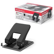 Дырокол 40л«ErichKrause Quardro», черн