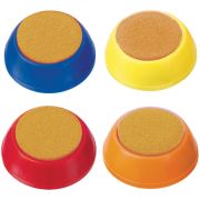 Подушка увлажняющая СТАММ, с губкой, круглая, ассорти 4цв.