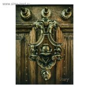 Ежедневник недатированный А5, 152 листа «Старинный орнамент», твёрдая обложка, матовая ламинация, выборочный лак, ляссе, блок офсет 70 г/м2