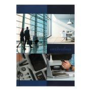 Ежедневник недатированный А5, 80 листов, твёрдая обложка, глянцевая ламинация, «ОФИСНЫЕ АТРИБУТЫ. Коллаж», блок офсет