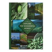 Ежедневник недатированный А5, 80 листов, твёрдая обложка, глянцевая ламинация, «ПРИРОДА. Коллаж», блок офсет