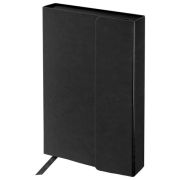 Ежедневник недатированный А5 148х218мм GALANT Magnetic под кожу магнитный клапан 160л, черн, 126272