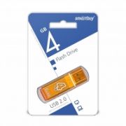 USB флеш-диск 04 Gb Smart Buy glossy series Orange