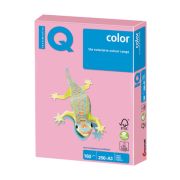 Бумага цветная IQ color, А4, 160 г/м2, 50 л., пастель, розовая, PI25