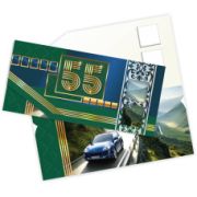 Конверт для денег премиум юбилей 55 лет