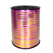 Лента золотая полоса бобина, малиновый