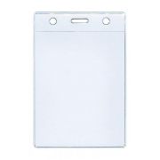 Бейдж-карман вертикальный БОЛЬШОЙ (120х75 мм), Expert Complete без держателя