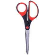 Ножницы Berlingo «Office Soft» 16,5см, эргономичные ручки, мягкие вставки, европодвес