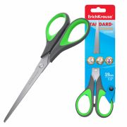 Ножницы ERICH KRAUSE «Standard+», 190 мм, резиновые вставки, ассорти