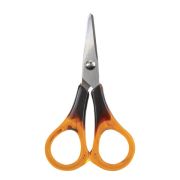Ножницы STAFF «Basic» 115 мм, ручки под янтарь, ПВХ чехол с европодвесом
